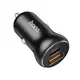 Адаптер автомобильный HOCO Smooth road car charger NZ5 |1USB/1Type-C, 30W/3A, PD/QC|