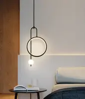 Люстра светодиодная подвесная LED светильник для квартиры на потолок лэд 26296 Черный 50-155х25х50 см.