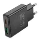 Адаптер сетевой HOCO Delgado dual port charger N38 |1USB/1Type-C, 20W/3A, PD/QC|