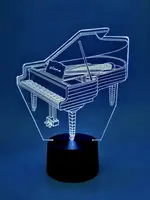 Сменная пластина для 3D ламп "Рояль" 3DTOYSLAMP