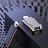 Флэш-накопитель Baseus на 16 ГБ с USB-портом для зарядки, серого цвета (ACUP-A0A)