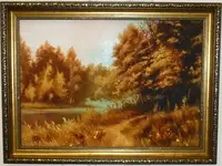 Пейзаж Осенний лес П-403 30*40 Гранд Презент 30*40