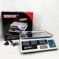 Весы торговые MATARIX MX-410A 50 кг электронные с калькулятором 220 В