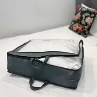 Упаковка ORGANIZE для ковдри та подушок L - 70x50x20 см (сірий)