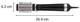 Фен-щетка Rowenta Activ Dry & Style CF9550F0 1000 Вт черный