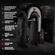 Боксерські рукавиці PowerPlay 3024 Ultra Mat Чорні 16 унцій