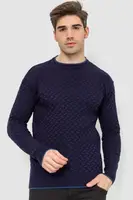 Светр чоловічий, колір темно-синій, 214R8002-1