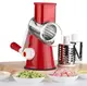 Ручная овощерезка-терка с насадками Kitchen Master 5140 Red (5333)