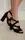Женские босоножки Fashion Caesar 2957 37 размер 24 см Черный