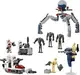 Конструктор LEGO Star Wars Клоны-пехотинцы и Боевой дроид, боевой набор 215 деталей (75372)