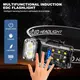 Фонарь налобный X52, 2LED+6SMD RGB, Фонарь на голову для бега, Фонарь на голову для рыбалки