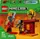 Конструктор LEGO Minecraft Битва с лавой в Незере 99 деталей (21266)