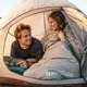 Спальник с капюшоном Naturehike M400 NH20MSD02, (1°C), правый, зеленый