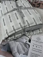 Постільна білизна полуторна з мусліну Colorful Home Print 2 20824 150х210 см