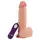 (НЕ РАБОТАЕТ ВИБРАЦИЯ) Вибратор "Phantom vibrating dildo",  10 режимов вибрации