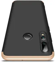 Чохол-накладка GKK 3 in 1 Hard PC Case Huawei P Smart+ 2019 Gold/Black