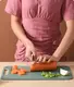 Доска кухонная 11150 25х40 см зеленая