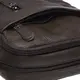 Мужская кожаная сумка через плечо Borsa Leather K11027-brown