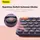 Клавиатура Baseus K01B Wireless Tri-Mode Keyboard |2.4G/BT1+BT2, 2xAAA Battery|