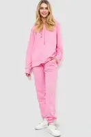 Спортивный костюм женский двухнитка, цвет розовый, 244R009