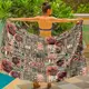 Парео пляжное с 3D принтом Aloha Patch 31171 150х180 см