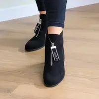 Черевики жіночі Fashion Vulcan 2422 36 розмір 23,5 см Чорний