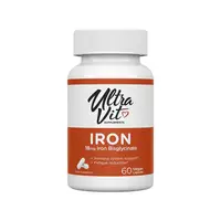 Витамины и минералы VPLab UltraVit Iron 18 mg, 60 вегакапсул, СРОК 02.24
