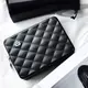Кошелек на молнии OGON Quilted Passport, черный
