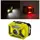 Фонарь налобный 2323-P50+SMD+COB (white/red)