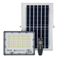 Прожектор уличный с солнечной панелью и датчиком света Greelite JX-400 400W с пультом (8956)