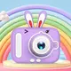 Детский цифровой фотоаппарат X900 Rabbit Цвет: фиолетовый