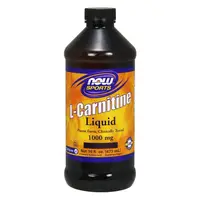Жироспалювач NOW L-Carnitine Liquid 1000 mg, 473 мл Цитрус