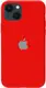 Чехол-накладка TOTO Silicone Full Protection Case Apple iPhone 13 Red