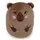Мягкая игрушка "Капибара Кругляш", 25 см