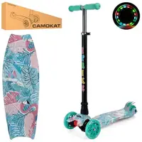 Самокат трёхколесный iTrike MAXI JR 3-055-3-WP9 бирюзовый