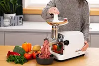 Мясорубка Ardesto MGA-2300J 1750 Вт белая