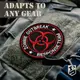 Набор шевронов 2 шт Zombie Outbreak Response Team 8 см, вышитый патч нашивка шеврон