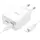Адаптер сетевой HOCO Type-C to Lightning Cable Leader dual port(2C) charger C108A |2Type-C, 35W/3A, PD/QC|