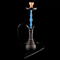 Кальян KAYA Neon SPN 630 B высота 73 см на 2 персоны синий