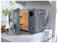 Мікрохвильова піч Silver Сrest SMWС-700-B3-graphite 700 Вт сіра