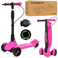 Самокат трёхколесный iTrike MAXI JR 3-060-40-P розовый