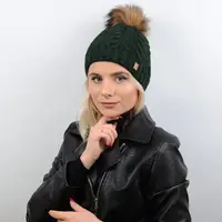 Шапка Kelly 17023 темно-зеленый