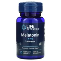 Натуральная добавка Life Extension Melatonin 3 mg, 60 леденцов