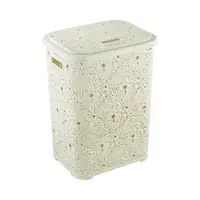 Корзина для белья Ажур бежевая Elif plastik 322-2LF