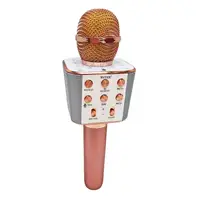 Караоке микрофон WSTER WS-1688(Pink-Gold) Bluetooth, розовое золото