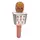 Караоке мікрофон WSTER WS-1688(Pink-Gold) Bluetooth, рожеве золото
