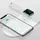 Бездротовий зарядний пристрій Baseus Smart 2in1 Type-C, White (WX2IN1-C02)