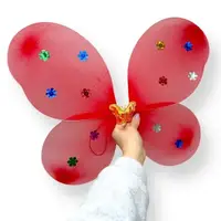 Крылья бабочки с обручем (КРАСНЫЕ)