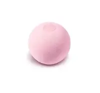 Интерактивная игрушка мячик для кошек со звуками птиц 5922 5 см розовая