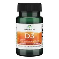 Vitamin D3 High Potency 1,000 IU (25 mcg) - 60 Caps